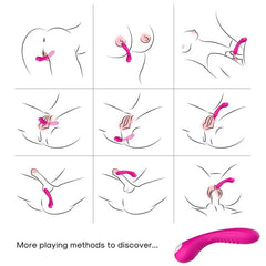 ARMONY - LEGEND VIBRATOR SILICONE FUCHSIA