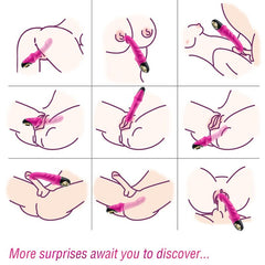 ARMONY - JOYBLADE DILDO VIBRATOR ROTATOR FUCHSIA