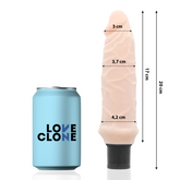 LOVECLONE - IVAR SELF LUBRICATION VIBRATOR 20 CM -O- 3.7 CM - 53Xshop