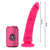 DELTA CLUB - TOYS PINK DILDO MEDICAL SILICONE 23 CM -O- 4.5 CM - 53Xshop