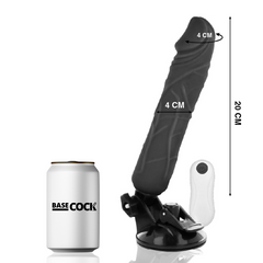 BASECOCK - REALISTIC VIBRATOR REMOTE CONTROL FLESH 20 CM -O- 4 CM - 53Xshop