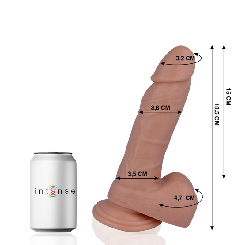 MR INTENSE - 14 REALISTIC COCK 18.5 CM -O- 3.8 CM - 53Xshop