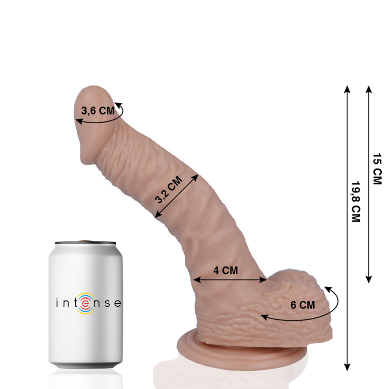 MR INTENSE - 18 REALISTIC COCK 19.8 CM -O- 3.2 CM - 53Xshop