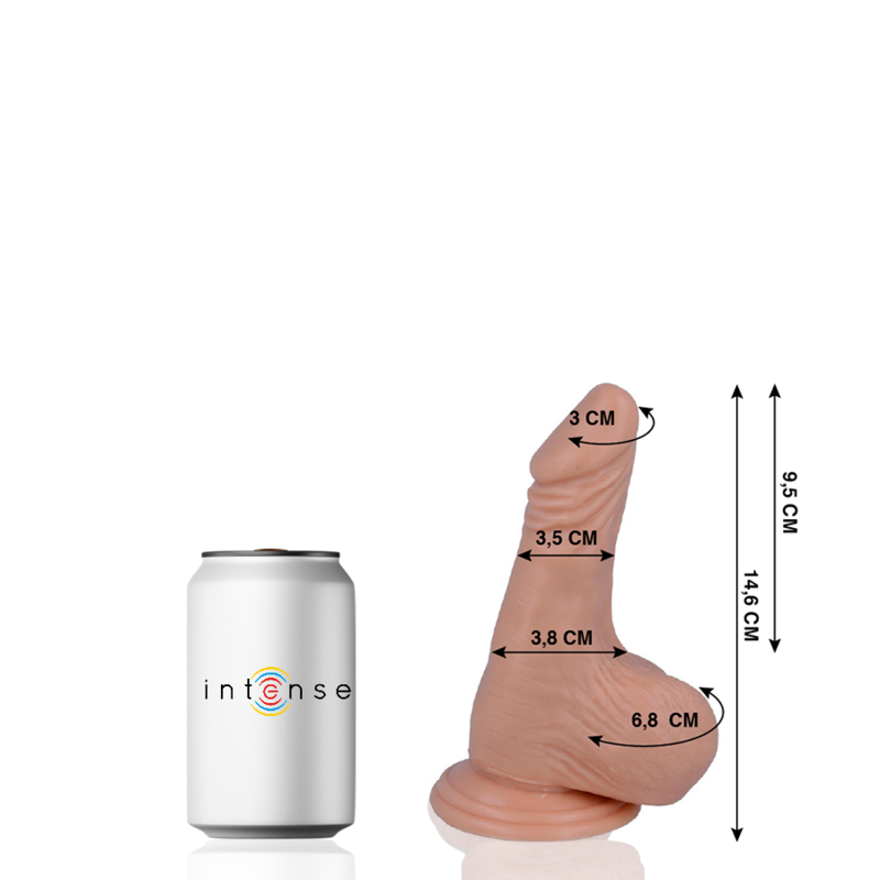 MR INTENSE - 1 REALISTIC COCK 14.6 CM -O- 3.5 CM - 53Xshop