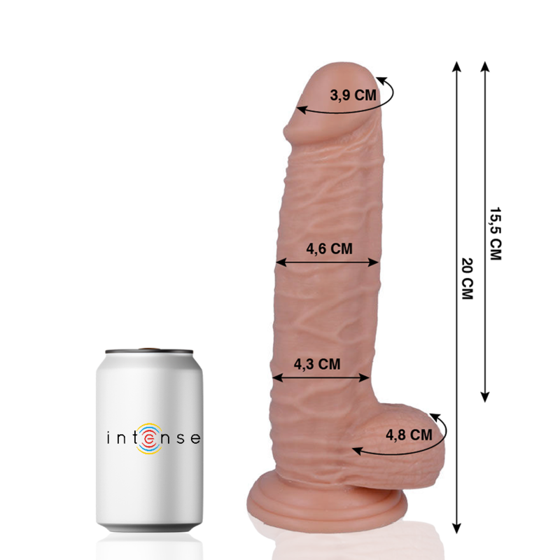 MR INTENSE - 20 REALISTIC COCK 20 CM -O- 4.6 CM - 53Xshop