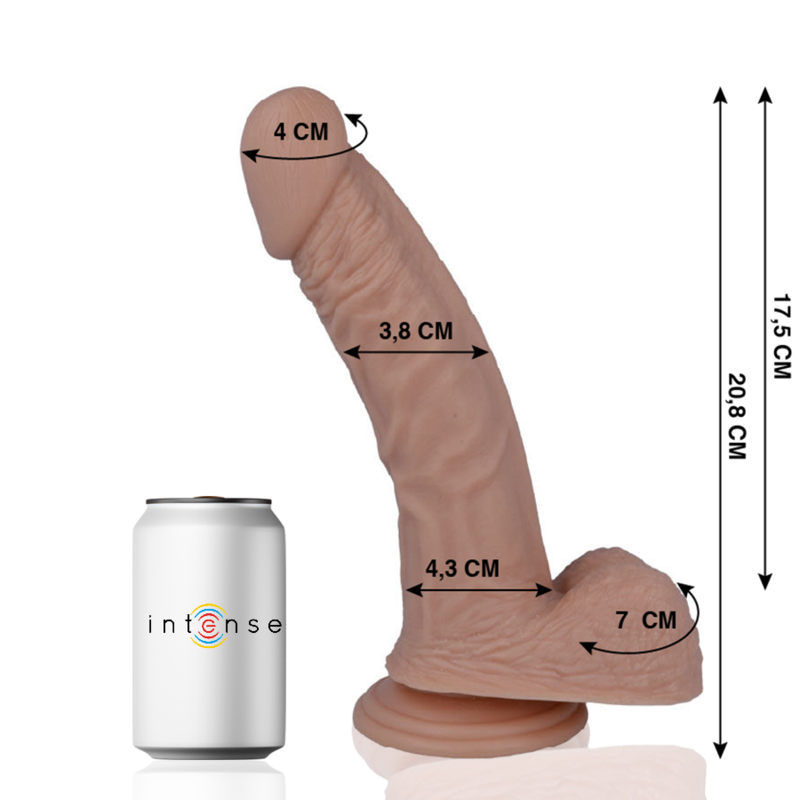 MR INTENSE - 23 REALISTIC COCK 20.8 CM -O- 3.8 CM - 53Xshop