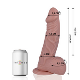 MR INTENSE - 25 REALISTIC COCK 21.8 CM -O- 4.3 CM - 53Xshop