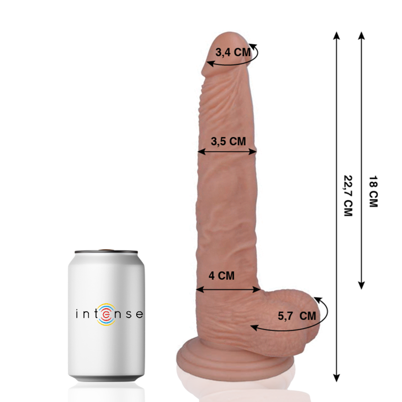 MR INTENSE - 29 REALISTIC COCK 22.7 CM -O- 3.5 CM - 53Xshop
