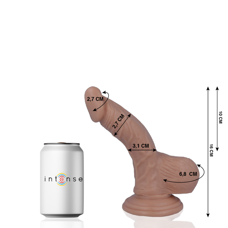 MR INTENSE - 2 REALISTIC COCK 16 CM -O- 2.7 CM - 53Xshop