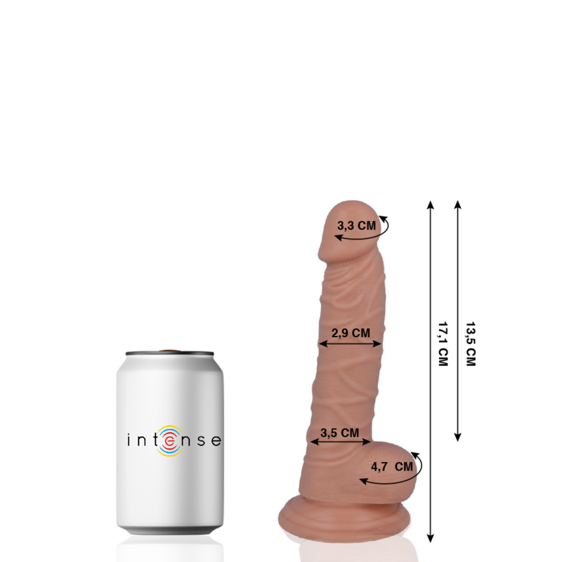 MR INTENSE - 7 REALISTIC COCK 17.1 CM -O- 2.9 CM - 53Xshop