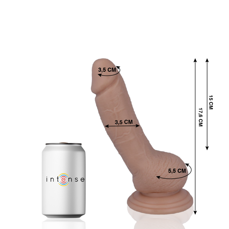 MR INTENSE - 8 REALISTIC COCK 17.6 CM -O- 3.5 CM - 53Xshop