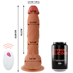 CYBER SILICOCK - REMOTE CONTROL REALISTIC MR JOHN 23.88 CM -O- 4.3 CM - 53Xshop
