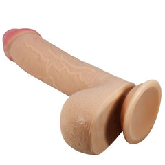 PRETTY LOVE - SÉRIE SLIDING SKIN GODE RÉALISTE AVEC VENTOUSE SLIDING SKIN CHAIR 23,4 CM