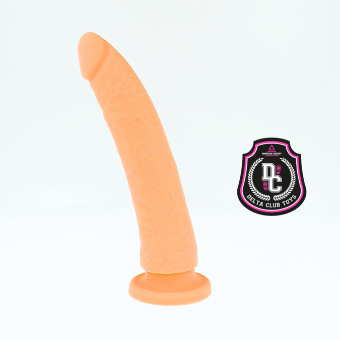 DELTA CLUB - TOYS NATURAL DILDO MEDICAL SILICONE 20 CM -O- 4 CM - 53Xshop