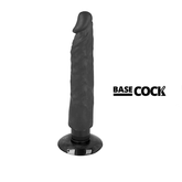 BASECOCK - REALISTIC VIBRATOR 2-1 FLESH 20 CM -O- 4 CM - 53Xshop