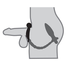 ANAL FANTASY - MINI ANAL STIMULATOR WITH RING AND VIBRATING BULLET - 53Xshop