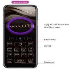 PRETTY LOVE - JEFFERSON APP CONTROLLED ANAL PLUG PURPLE