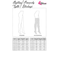 LIVCO CORSETTI FASHION - LOLIWIA LC19330 STOCKING BLACK ONE SIZE