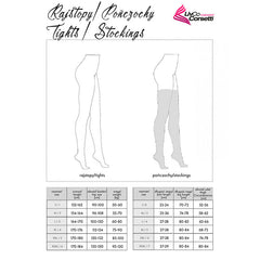 LIVCO CORSETTI FASHION - MIRANEIT LC XG021 STOCKINGS BLACK ONE SIZE