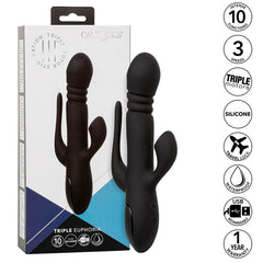 CALEXOTICS - VIBRATOR TRIPLE EUPHORIA BLACK