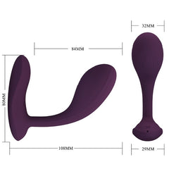 PRETTY LOVE - BAIRD G-SPOT 12 VIBRATIONS RECHARGEABLE LILA APP