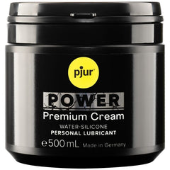 PJUR - POWER PREMIUM CREAM PERSONAL LUBRICANT 500 ML - 53Xshop