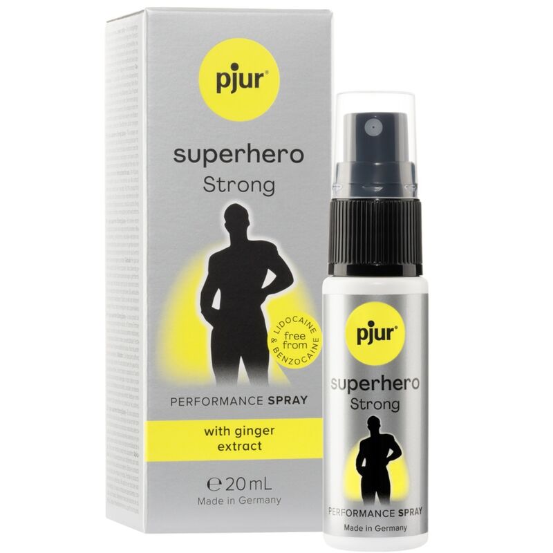 PJUR - SUPERHERO STRONG RETARDANT SPRAY 20 ML - 53Xshop