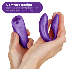 WE-VIBE - CHORUS VIBRATOR FOR COUPLES WITH LILAC SQUEEZE CONTROL - 53Xshop