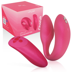 WE-VIBE - CHORUS VIBRATOR FOR COUPLES WITH SQUEEZE CONTROL PINK - 53Xshop