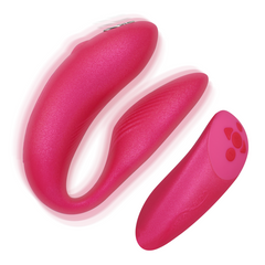 WE-VIBE - CHORUS VIBRATOR FOR COUPLES WITH SQUEEZE CONTROL PINK - 53Xshop