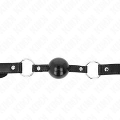 KINK - BLACK TPE BALL 4 CM GAG 60 x 2 CM