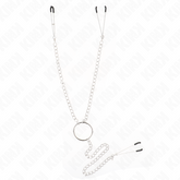 KINK - TRIPLE NIPPLE AND CLIT CLAMPS WITH CHAIN MODEL 1