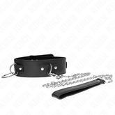 KINK - NECKLACE WITH LEASH 65 CM 3 RING MODEL 2 ADJUSTABLE 36-43 CM X 5 CM