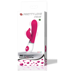 PRETTY LOVE - FLIRTATION VIBRATOR WITH FELIX STIMULATOR - 53Xshop