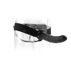 FETISH FANTASY SERIES - 19 CM HOLLOW STRAP-ON BLACK - 53Xshop