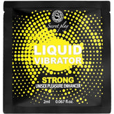 SECRETPLAY - SINGLE DOSE VIBRATOR LIQUID STRONG 2 ML - 53Xshop