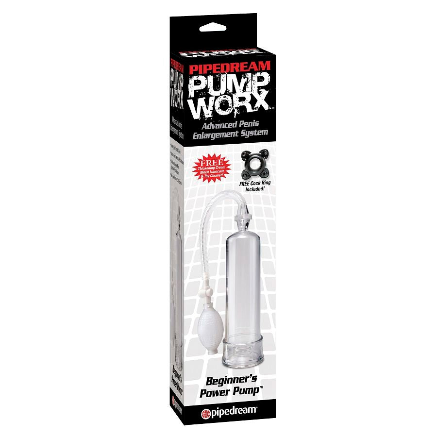 PUMP WORX - BEGINNERS POWER PUMP CLEAR - TRANSPARENT - 53Xshop