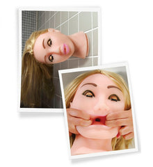 EXTREME TOYZ - FUCK ME MEGA MASTURBATOR BLONDE FACE - 53Xshop