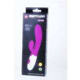 PRETTY LOVE - FLIRTATION ALVIS VIBRATOR WITH CLITORIS STIMULATOR - 53Xshop