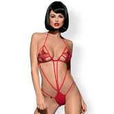 OBSESSIVE - TEDDY LUIZA RED S/M - 53Xshop