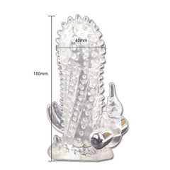 BAILE - BRAVE MAN RABBIT VIBRATOR PENIS EXTENSION - 53Xshop