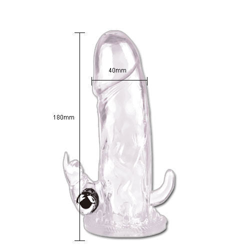 BAILE - BRAVE MAN PENIS EXTENSION RABBIT I - 53Xshop