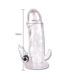 BAILE - BRAVE MAN PENIS EXTENSION RABBIT I - 53Xshop