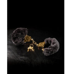 FETISH FANTASY GOLD - DELUXE FURRY CUFFS - 53Xshop