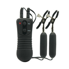 FETISH FANTASY SERIES - VIBRATING NIPPLE CLAMPS. - 53Xshop