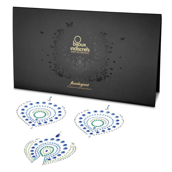 BIJOUX - INDISCRETS FLAMBOYANT BLUE&GREEN - 53Xshop