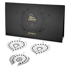 BIJOUX - INDISCRETS FLAMBOYANT BLACK&SILVER - 53Xshop