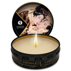SHUNGA - MINI CARESS BY CANDELIGHT CHOCOLATE MASSAGE CANDLE 30 ML - 53Xshop