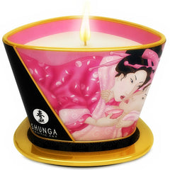 SHUNGA - MINI CARESS BY CANDELIGHT APHRODISIAC ROSES MASSAGE CANDLE 170 ML - 53Xshop