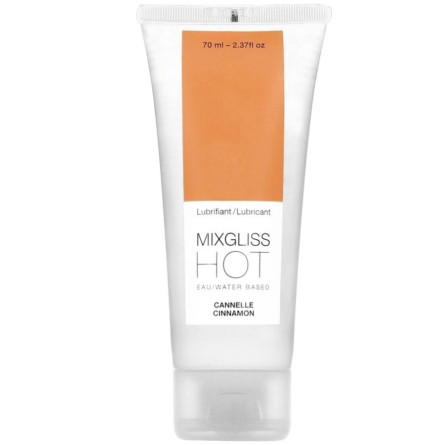 MIXGLISS - HEAT EFFECT LUBRICANT CINNAMON FLAVOR 70ML - 53Xshop